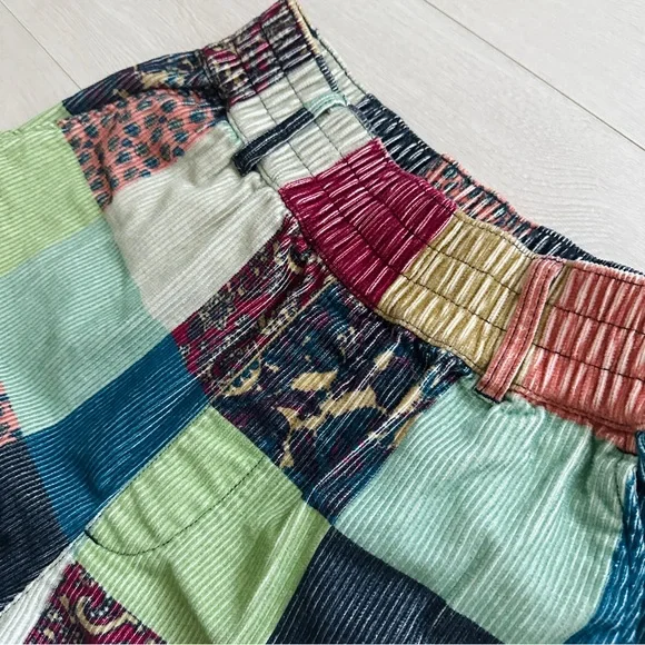 Urban Outfitters Multicolor Patchwork Zaria Cropped Pants - Picture 7 of 16